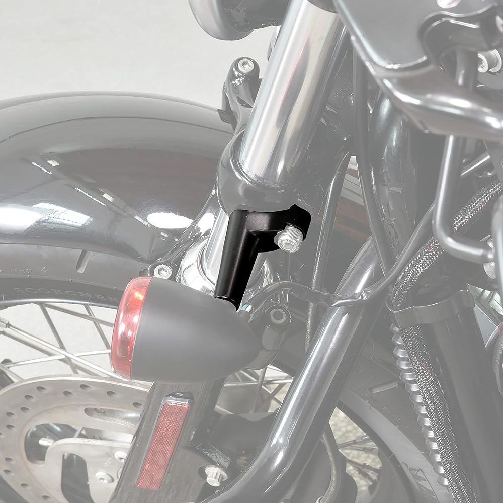 VEISUTOR Front Winker Mount Transfer Kit for Harley Sports Star