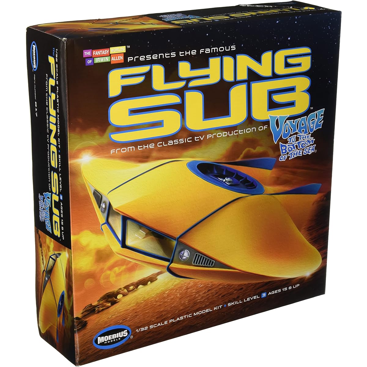 Moebius 1/32 Flying Sub (Renewal ver.)