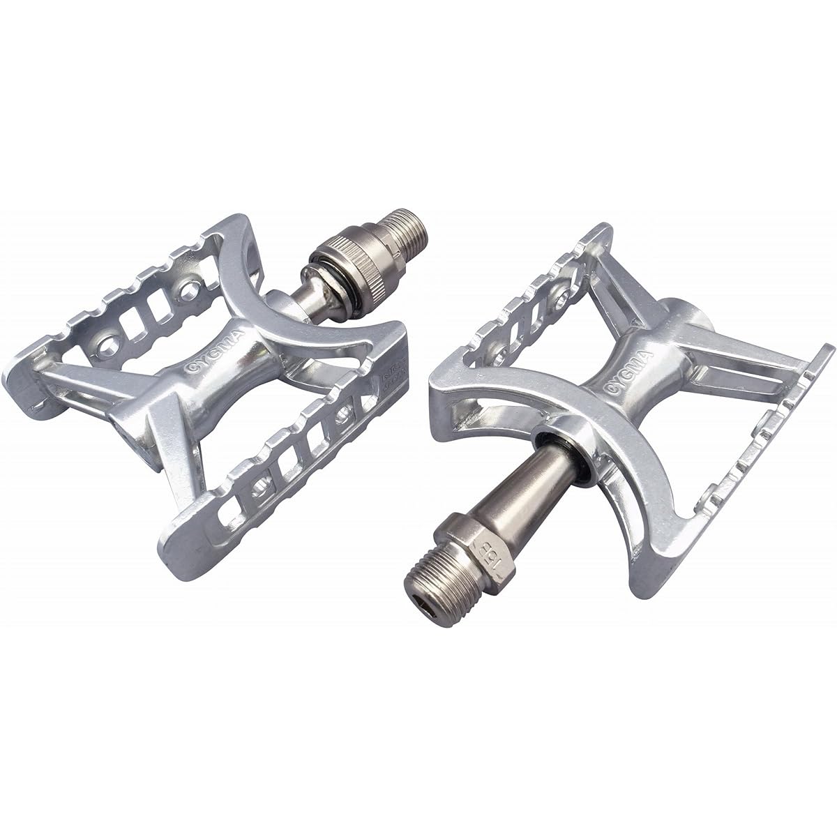 MKS (Mikashima Manufacturing) Bicycle Pedal CYGMA OneSideEzy (Sigma OneSideEzy) Silver