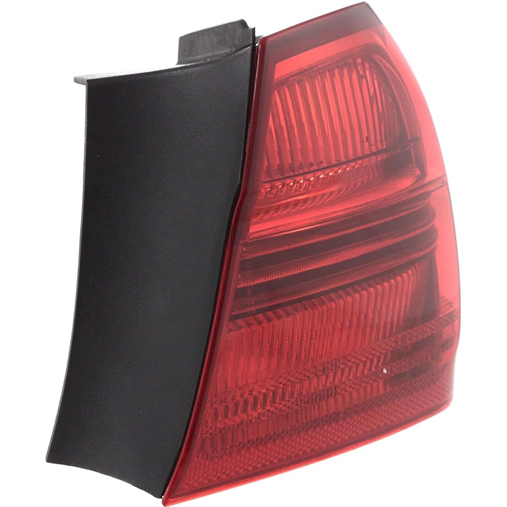 EVAN-FISCHER Tail Light Lens and Housing 2006-2008 BMW 323i Outer Sedan Support to the passenger seat side