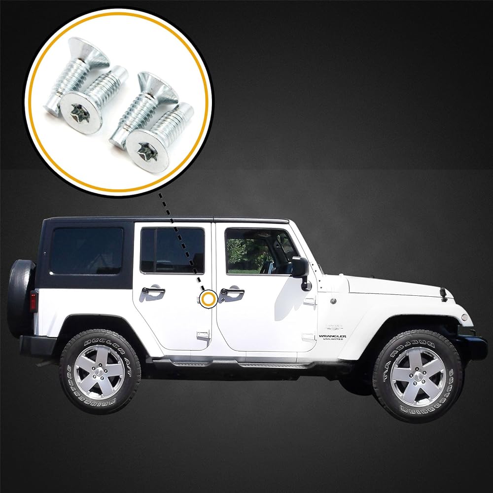 RED HOUND AUTO Wind glass door tail gate hinge torx bolt screw screw jeep CJ YJ Wrangler