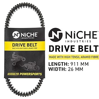 NICHE Drive Belt 59011-0011 2007-2019 Kawasaki Mule 600 610 For SX