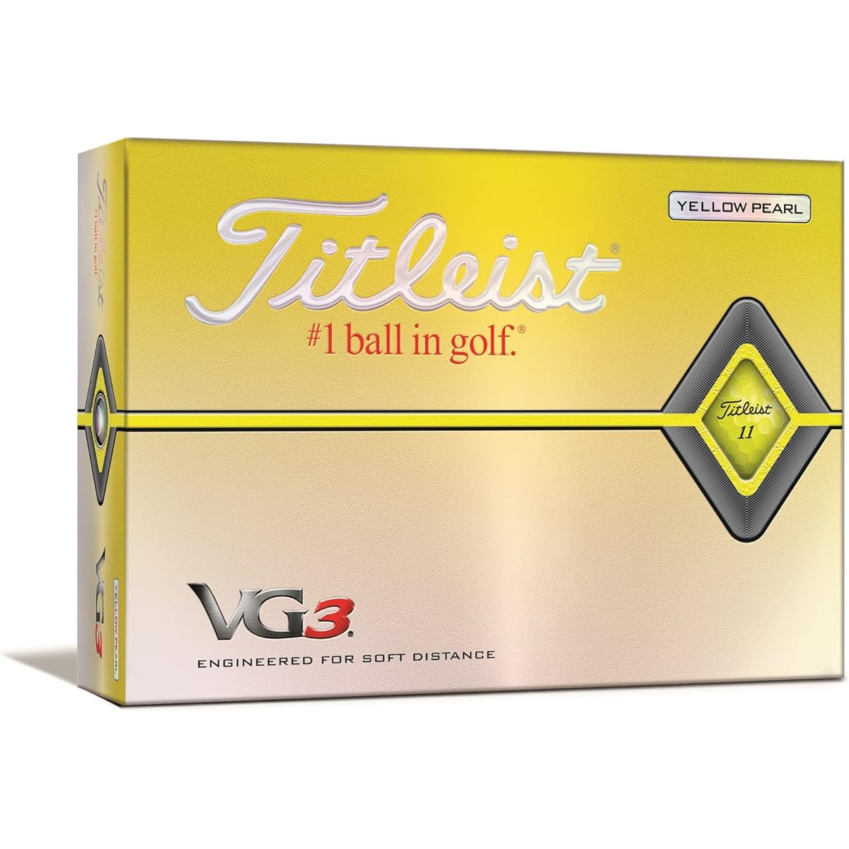 TITLEIST Golf Ball 2020 Model VG3 1 Dozen (12 Pieces) Genuine Japanese Product