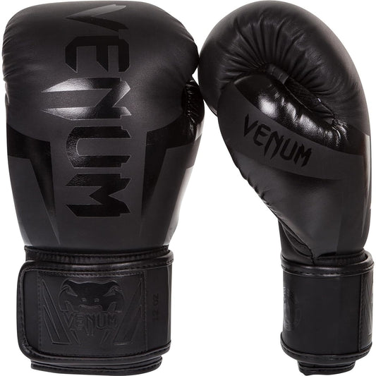 VENUM Boxing Gloves Elite (Matte Black)