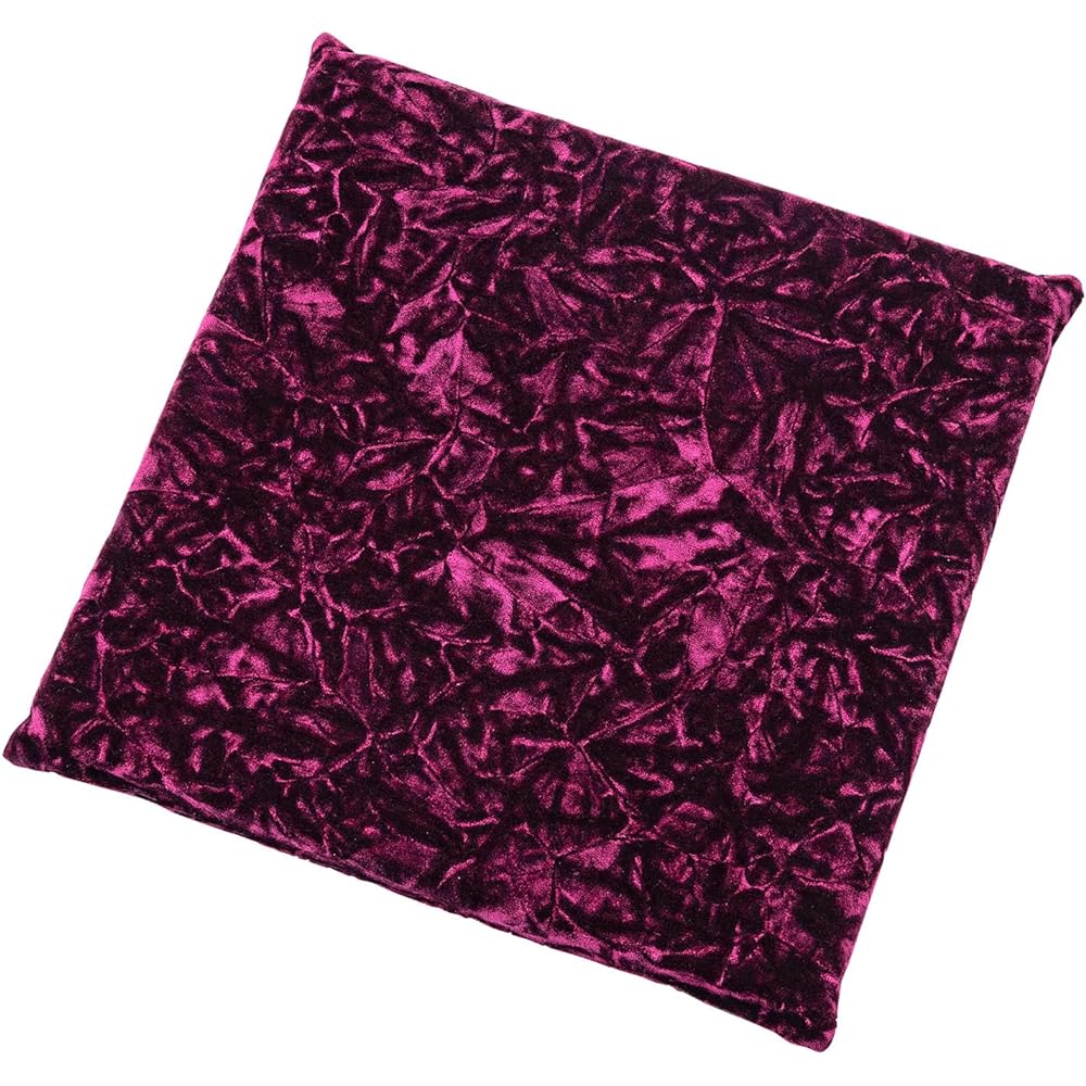 Miyabi Truck Supplies Seat Cushion Chinchilla Wine Purple Size: 45cmX45cm ZB-CCWP