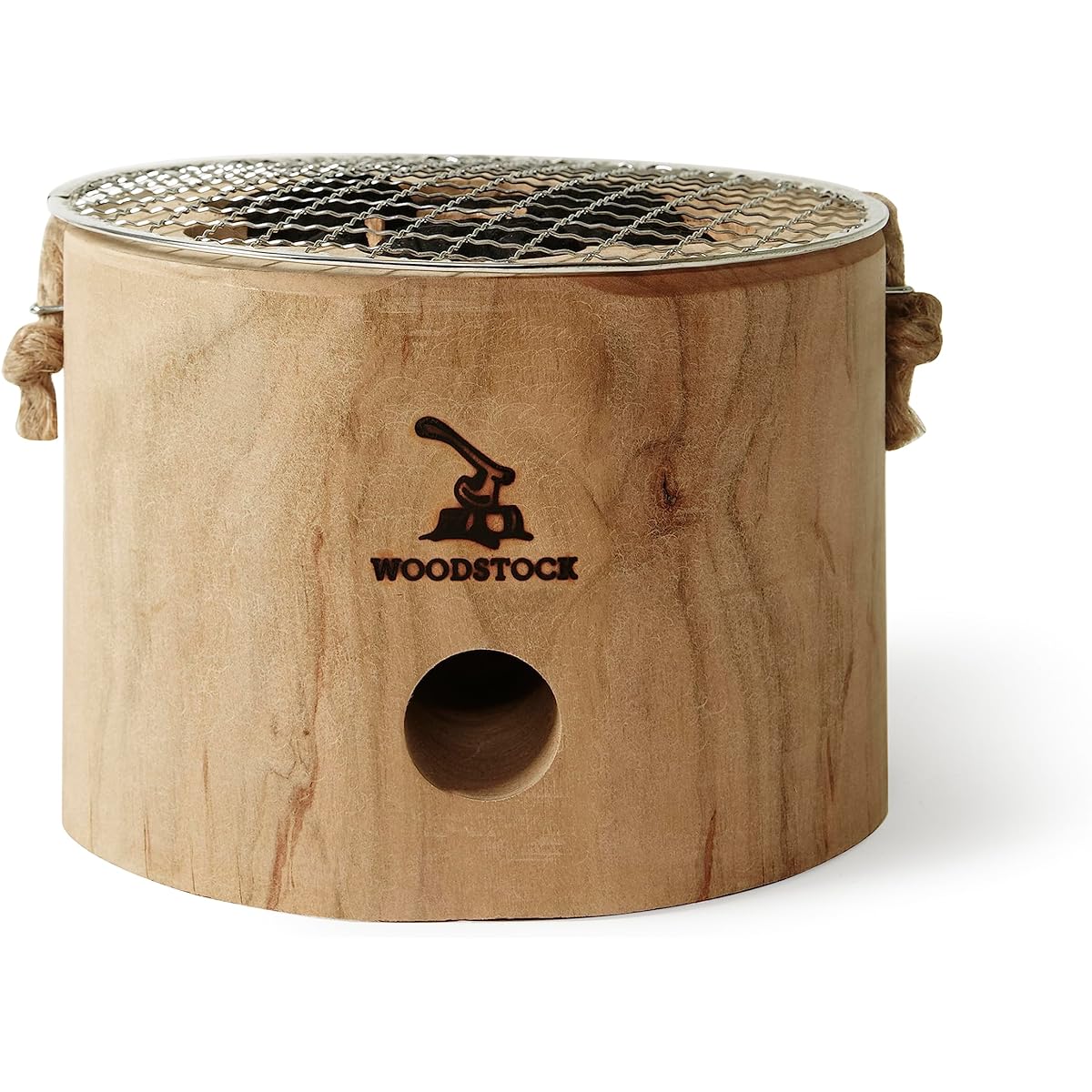 Wood Grill Yamazakura WOODSTOCK Hardwood from the Zao Mountain Range in Miyagi Prefecture BBQ Camping Meal Smoker Patented Structure Fire Starter Included