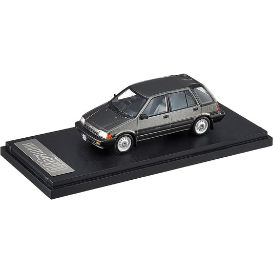 MARK43 1/43 Honda CIVIC SHUTTLE 4WD J (AR) 1984 Gray Finished Product