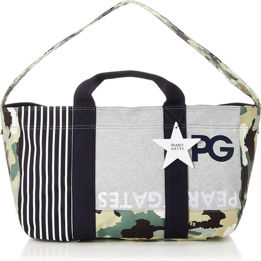 [Pearly Gates] Tote bag [Camouflage series] (patchwork) / Golf large capacity / 053-2181502 181_Camo pattern
