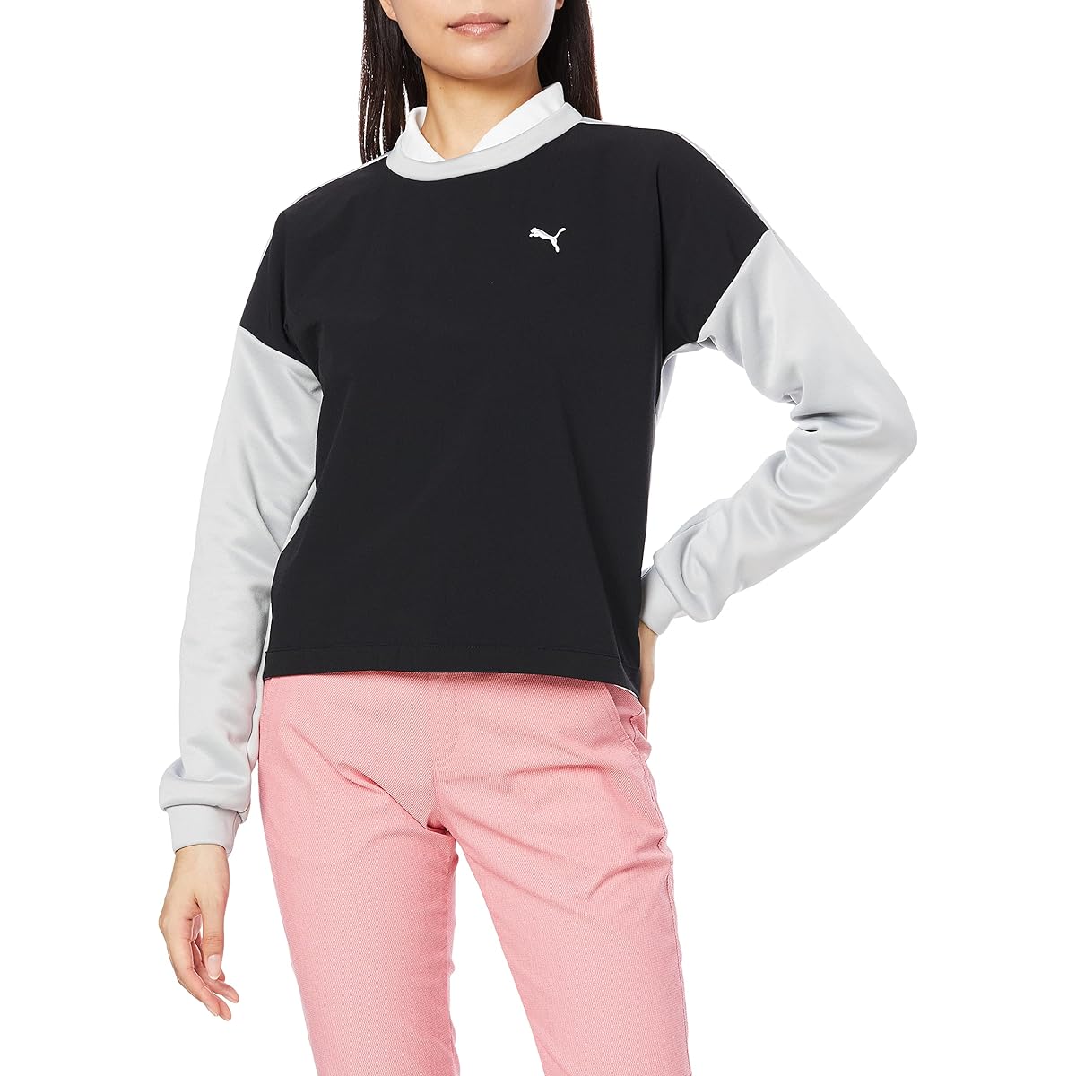 [PUMA] Outer Golf W Combination Sweat Blouson Women's