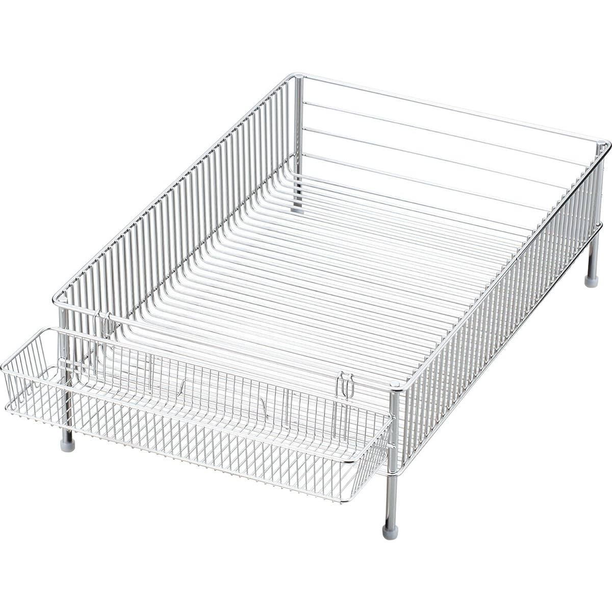 Lovese la base Yoko Arimoto Stainless Steel NEW Drainer Basket Large Cutlery Pocket Small 2 Piece Set Made in Japan Tsubame Sanjo MLM-9658