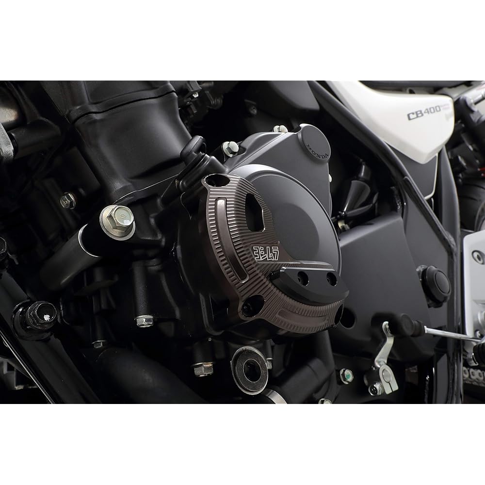 YOSHIMURA Engine Case Guard Kit Generator Cover CB400SF/SB(14-18) PRO SHIELD YOSHIMURA 280-450-0100