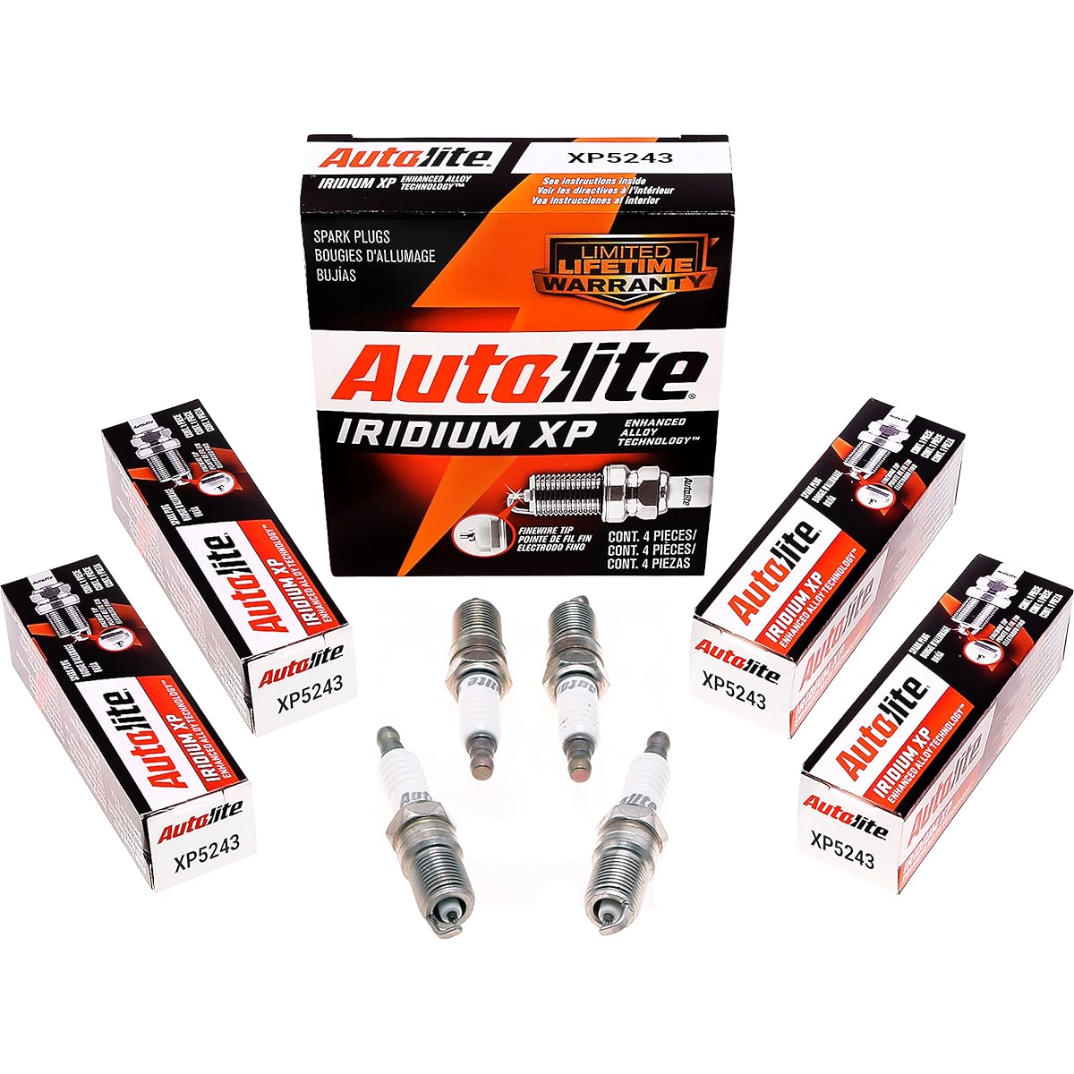 Fram Autolite Spark PLUGS XP5243 Spark Plug