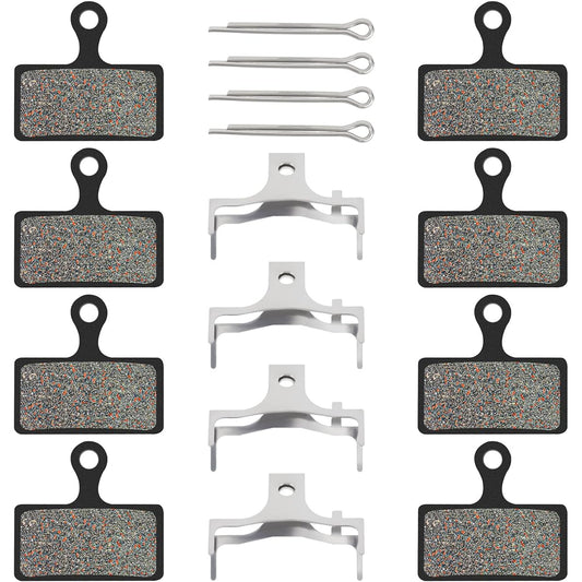 AHL Disc Brake Pads Shimano M985 M988 M785 M666 M615 S700 CX77 R515 R517 (4 pairs)