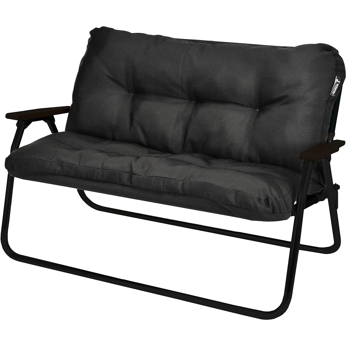CAPTAIN STAG Bench Cover Aluminum Back Relax Cushion Cover for Bench
