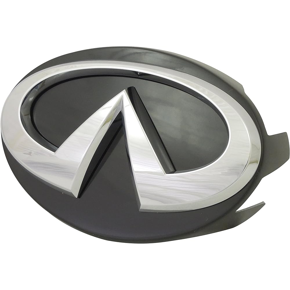 INFINITI [Genuinely imported front grill emblem with pedestal] Easy installation, no processing required AMS Nissan Elgrand E51 Mid-term Highway Star EXP emblem grill mount 1N04190