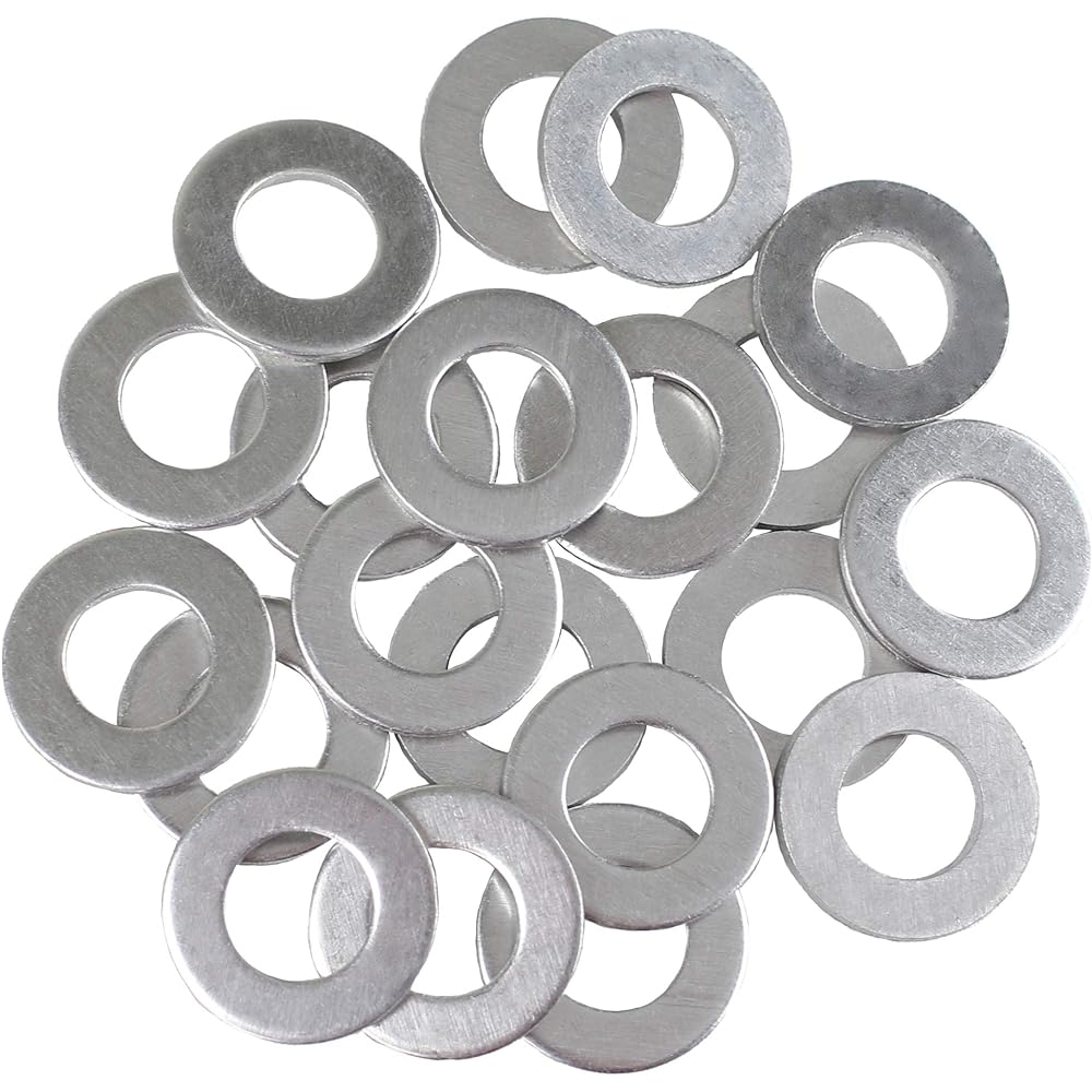 VOTEX - 20 packs - Aluminum oil crash washer/drain plug gasket - DRAIN PLUG CRUSH WASHER -20 Pack Acwu1-2