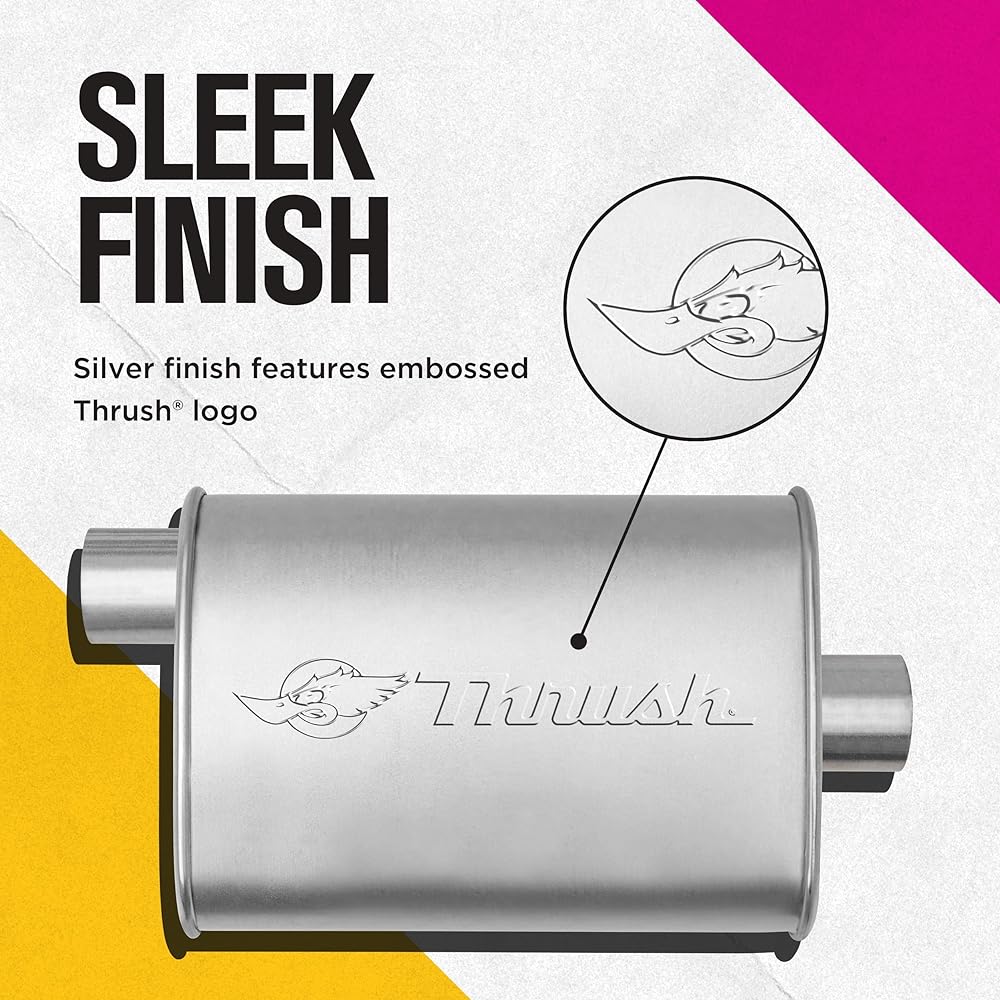 Thrush Hush Thrush 17635 Exhaust muffler