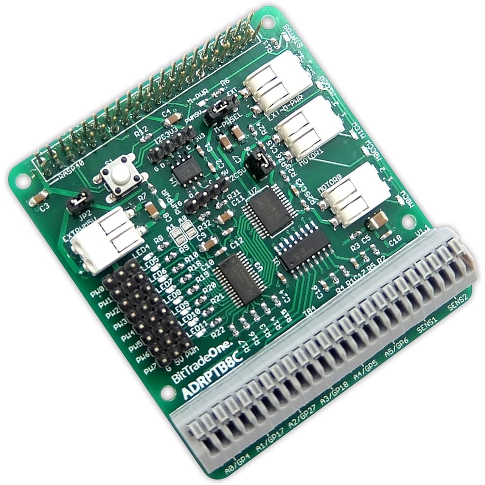 Bit Trade One General-purpose motor control board ADRPTB8C for Raspberry Pi