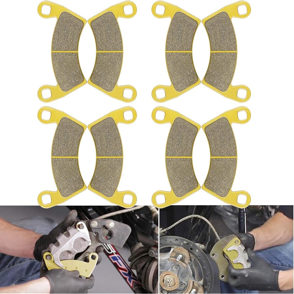 Front & Rear Brake Pad Polaris RZR
