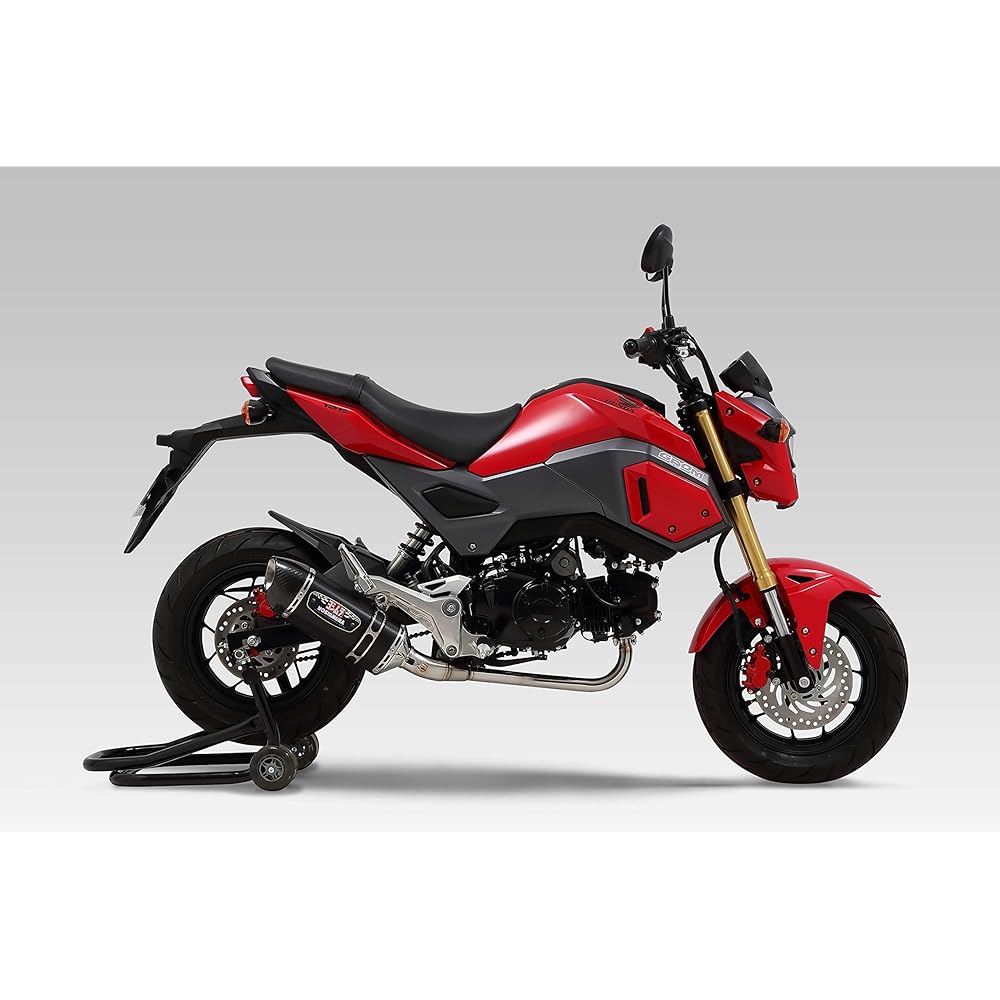 YOSHIMURA Full Exhaust GROM (13-16/17-) R-77S Cyclone Government Certification Mechanical Bent EXPORT SPEC Metal Magic Carbon End YOSHIMURA 110A-40A-5X22