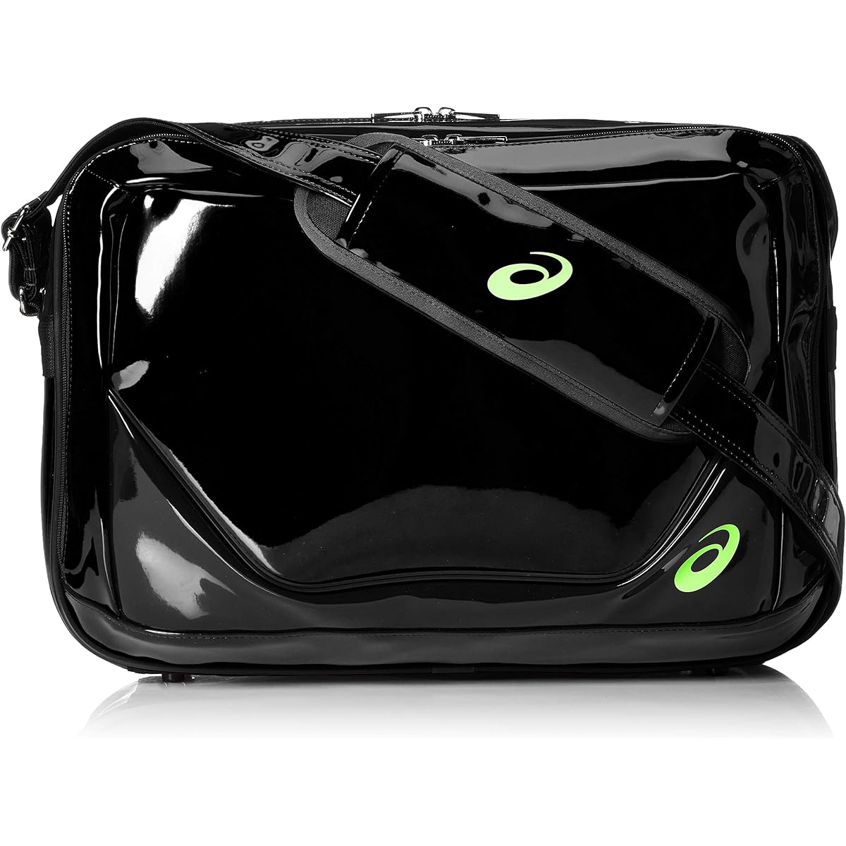 [ASICS] Sports bag enamel shoulder bag 26
