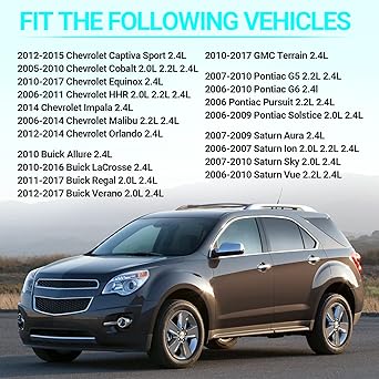 Timing cover gasket kit -2.0L 2.4L Chevrolet cobalt Equinox HHR Malibu GMC Terrain Buick Regal Verano compatible -TCS46079 24435052 Replacement