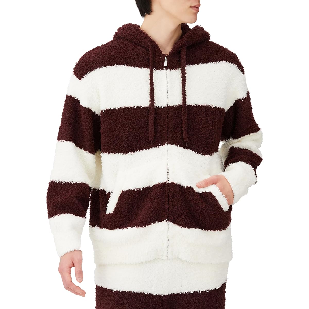 [Gelato Pique] HOMME Gelato 2 Border Parka PMNT235937 Men's