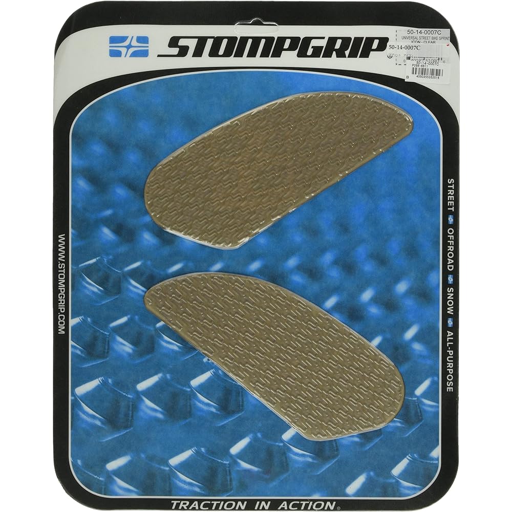 STOMPGRIP Traction Pad Tank Kit General Purpose Sprint ICON Clear 50-14-0007
