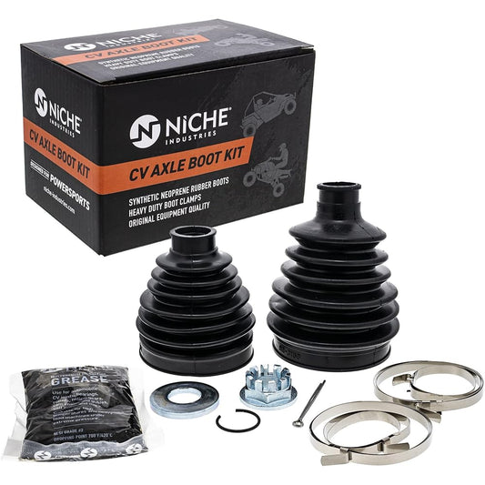NICHE Rear CV Axle Boot Kit Honda Pioneer 1000 1000-S 42240-HL4-A01 For UTV