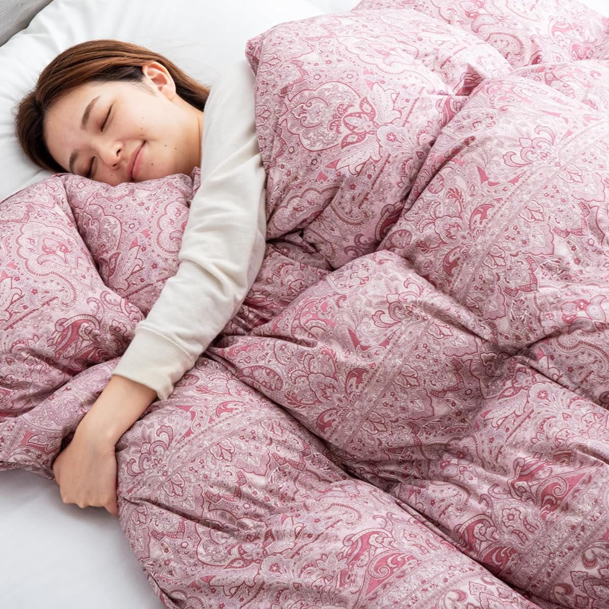 Tansu no Gen Duvet, Double Long [1.7kg increase] 90% White Duck Down, Made in Japan, Comforter, 7 Year Warranty [Even Warmer 36 Mass Quilt] CIL Silver Label 39100056 (87806)