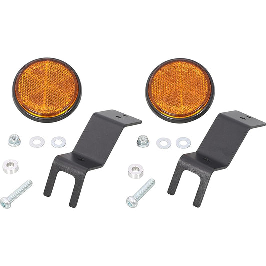 KITACO Side Reflector Ducks 125 (JB04) Grom (JC92) Left and Right 1 Set Reflector Part (φ53.5) 801-1320000