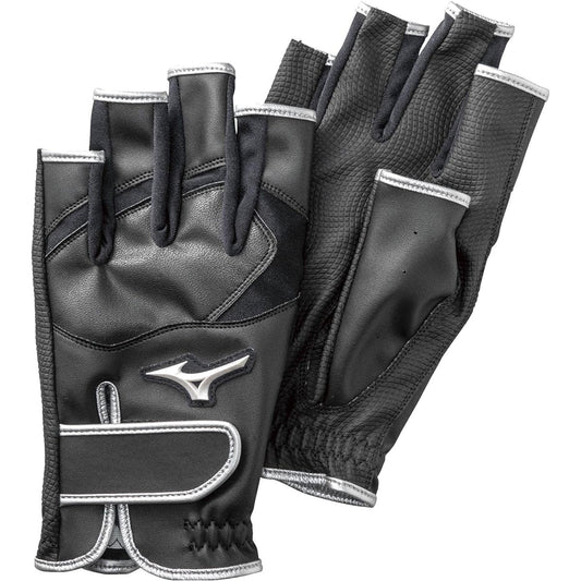 MIZUNO Park Golf Glove Zero Space Two Hands Men's Synthetic Leather/Artificial Leather/Synthetic Fiber