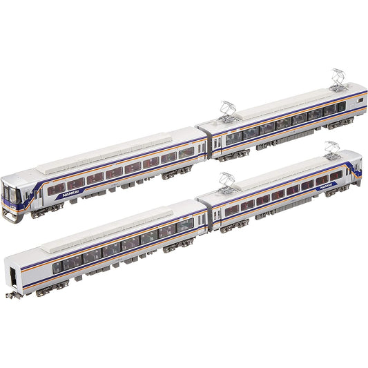 Green Max N Gauge Nankai 10000 Series Current Painting/Transitional Logo/Intermediate Newly Manufactured Car Formation 4-Car Formation Set with Power 30854 Railway Model Train
