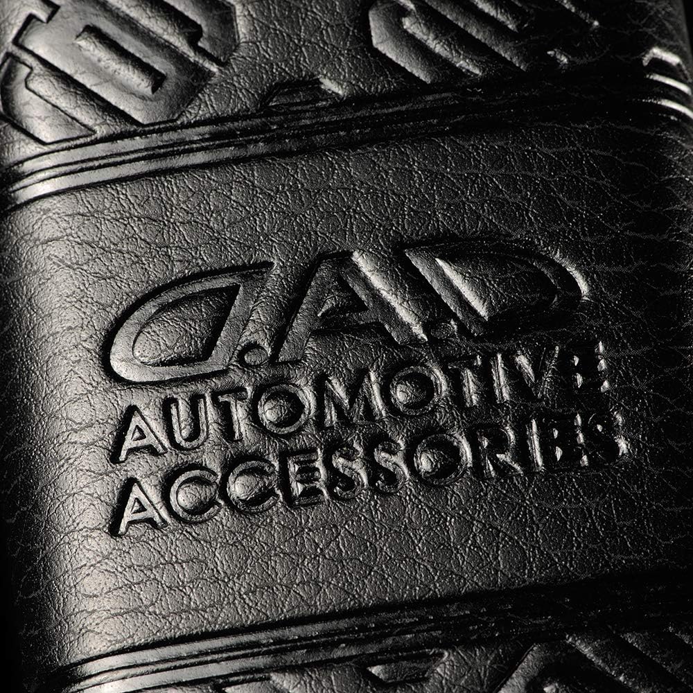 Garcon DAD Seat Belt Pad Type Monogram Leather Black HA499-01 D.A.D