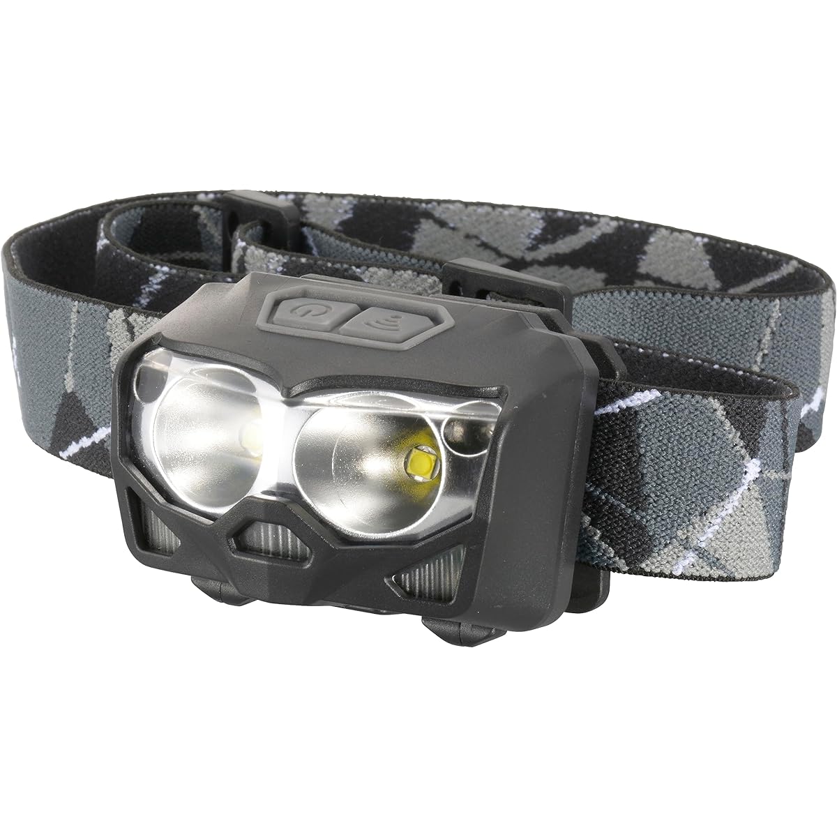Ohm (OHM) Electric LED Headlight Motion Sensor Switch White Light Red Light Flashing Red Dimming Outdoor Disaster Headlamp ECLAT 600 Lumens LC-S60A7 08-0930