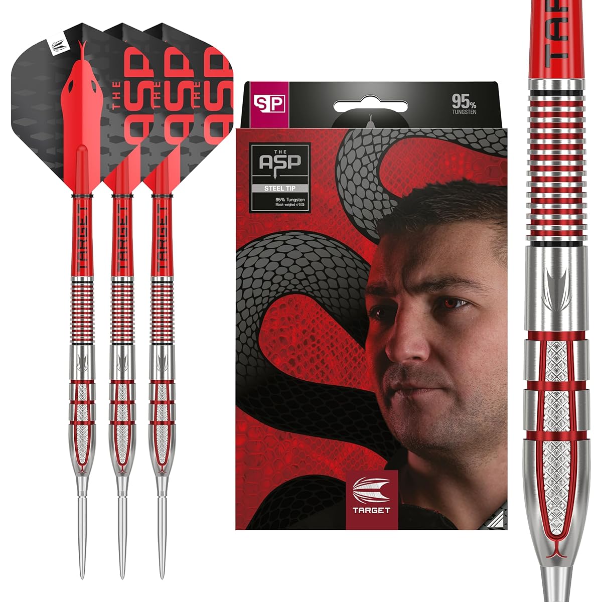 ASPINALL G2 95% STEEL TIP DART (24g)