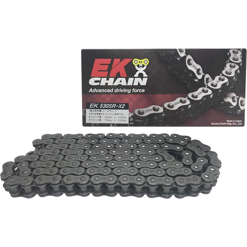 EK QX Ring Seal Chain 530SR-X2 Steel 112L [Screw Joint]