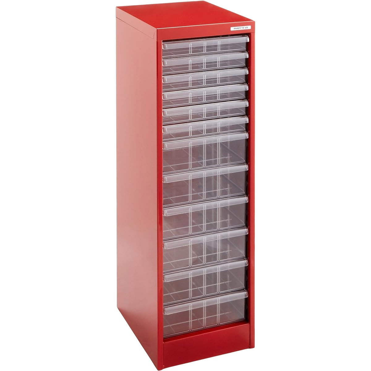 Avante V2 Floor Case A4/12 Tiers (Shallow 6/Deep 6) Red AF-H12R
