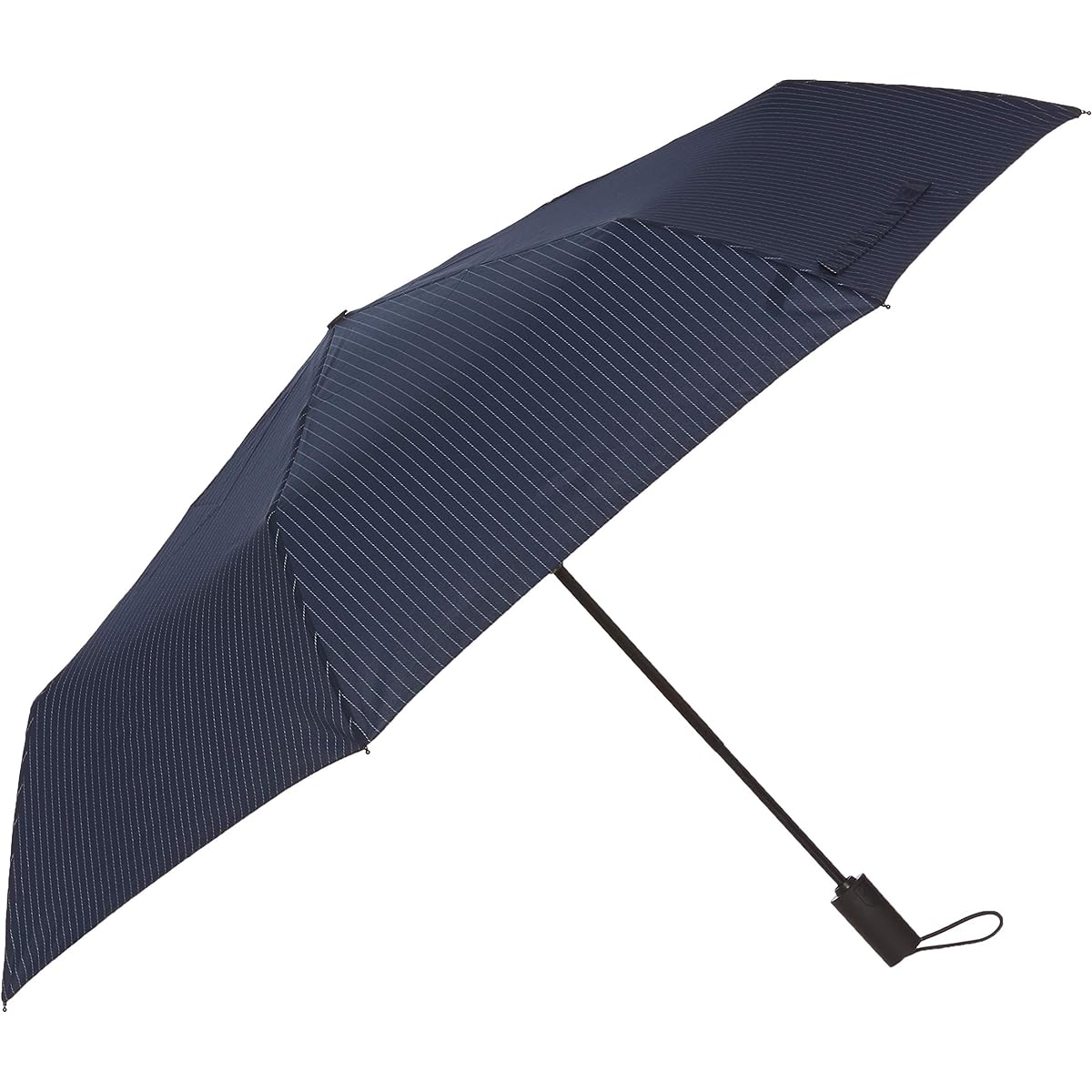 [Moonbat] Fulton [Automatic Open/Close Folding Umbrella] FULTON Men's Automatic Open/Close Folding Umbrella Striped Navy Men's Navy Blue Japan F (FREE Size)