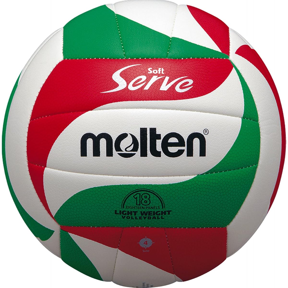 Molten Volleyball Soft Serve Lightweight No. 4 Ball V4M3000-L