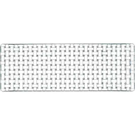 Nachtmann Bossa Nova Rectangular Plate Crystal Glass 42cm x 15cm 81412 1 piece