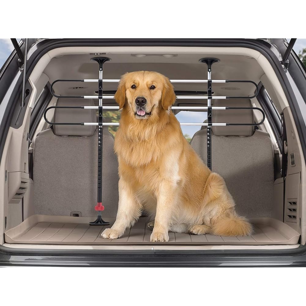 WeatherTech Pet Barrier -Keep your pets safely behind the second or third row seats. PET BARRIER 8apb01