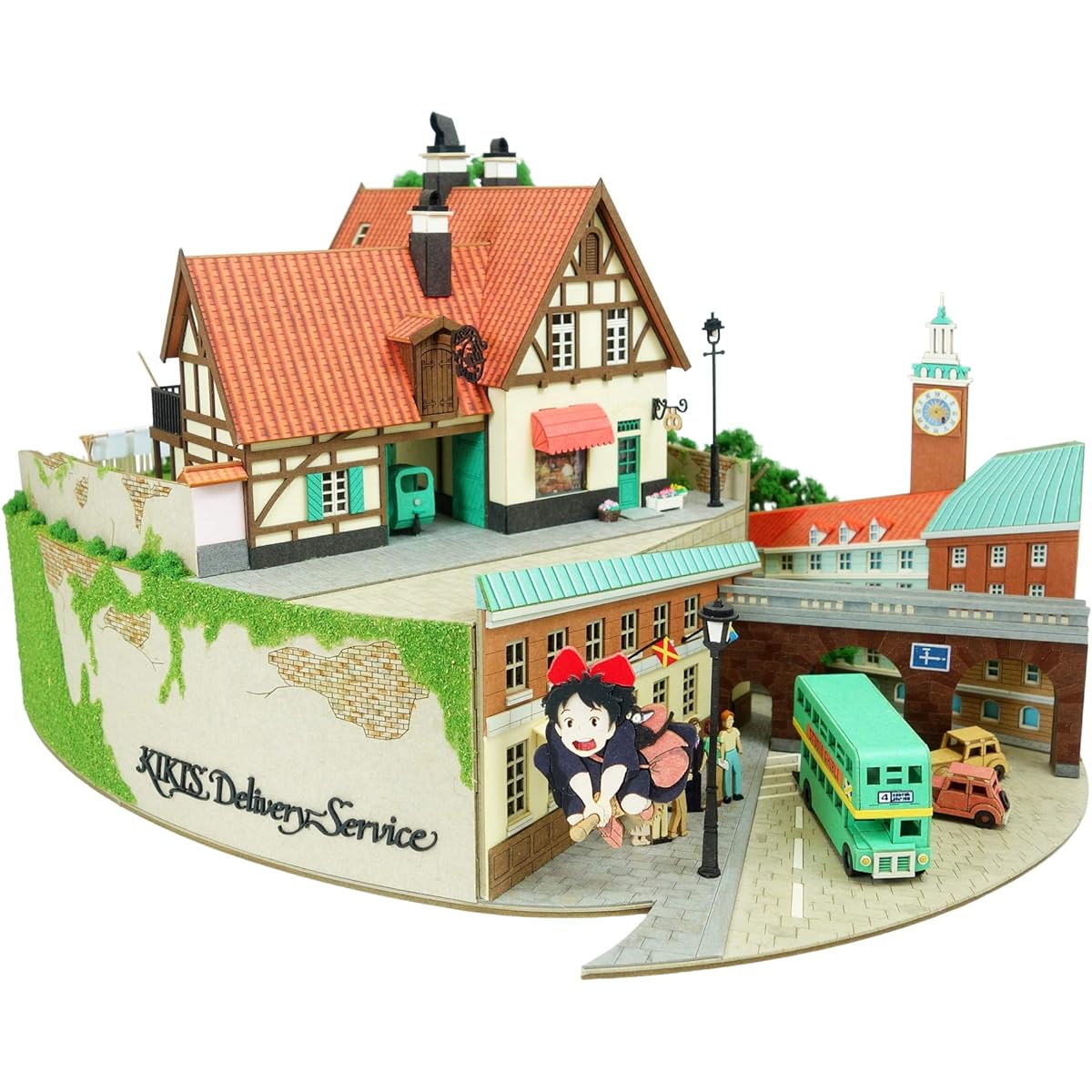 Sankei Studio Ghibli Series Kiki's Delivery Service Diorama Paper Craft MP07-37