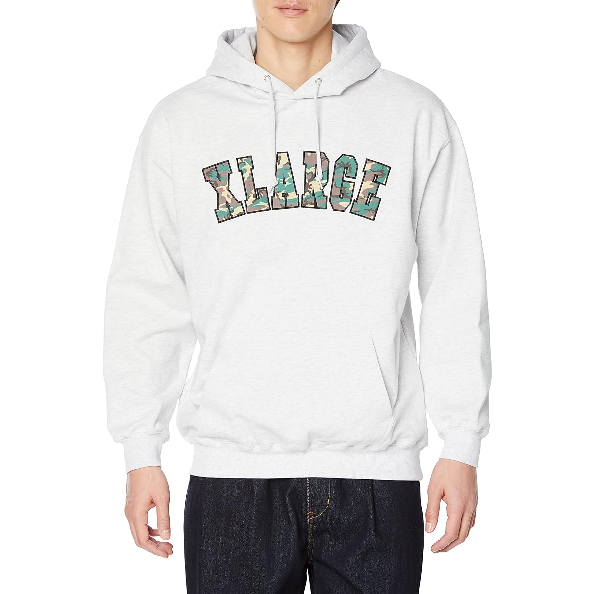 [Extra Large] Hooded Sweatshirt CAMO LOGO PULLOVER HOODED SWEAT Men's