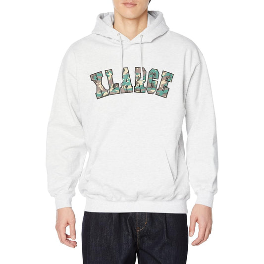 [Extra Large] Hooded Sweatshirt CAMO LOGO PULLOVER HOODED SWEAT Men's