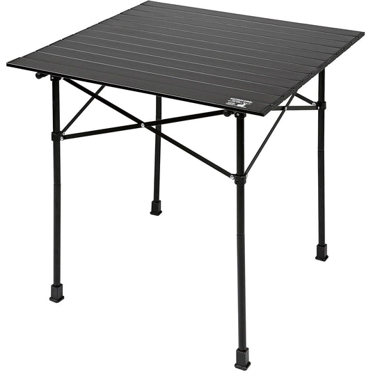 CAPTAIN STAG Table Aluminum Two-Way Roll Table Width 70 x Depth 69 x Height 70/40cm type2 CS Black Label UC-551