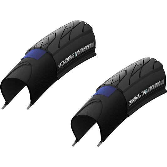 Set of 2 LifeLine Essential Commuter 26 inch tires MTB (26 x 1.5, 26 x 1.75) (26 x 1.5) [Parallel import goods]