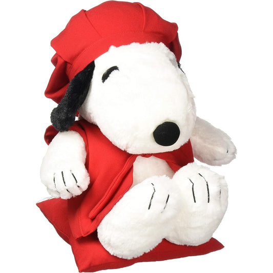 [Includes stuffed toy!] For 60th birthday celebration! Red Chanchanko & Hat Snoopy Set (Large) *kanreki-dollset-snoopy-s