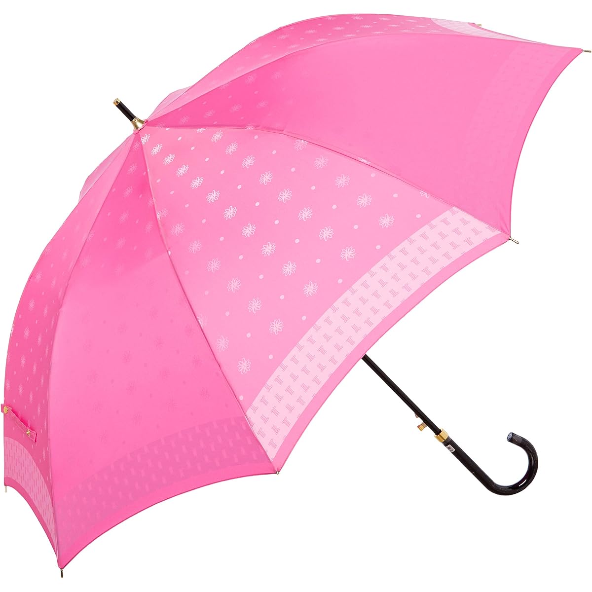 [Lanvin on Bleu] MOONBAT [Moonbat] LANVIN en Bleu Lanvin on Bleu Rain Long Umbrella Lightweight Jacquard Dot Women's