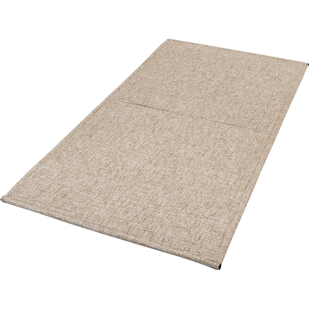 Oshimaya Rug Saison Shock Reduction Fabric Rug Brown Approx. 70 x 180cm